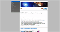 Desktop Screenshot of maceng.ch